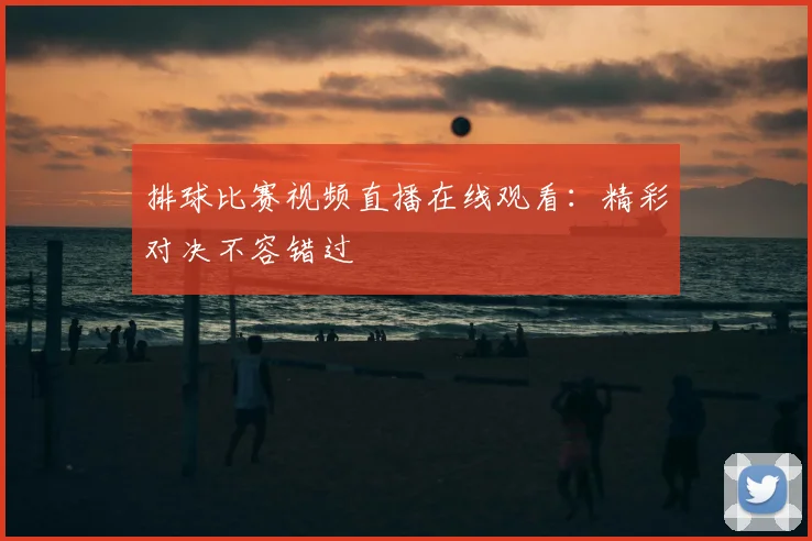 排球比赛视频直播在线观看：精彩对决不容错过